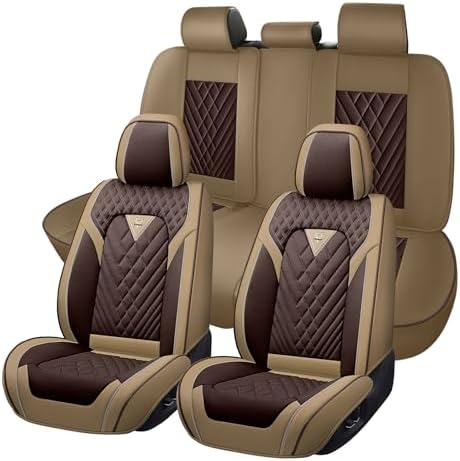 Car Seat Covers for Cadillac Escalade 2002-2026, Waterproof Nappa...