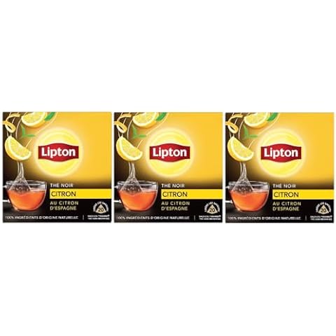 Thé Noir Citron Lipton Cover