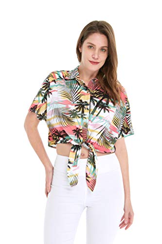 Image of Hawaii Hangover Family Matching Hawaiian Clothes, Neon Sunset Pink | Family Matching Hawaiian Clothes, Neon Sunset Pink, lightweight rayon, machine washable, tropical floral print, luaus
