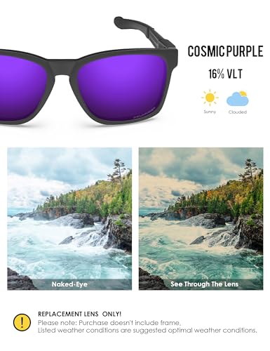 Image of BLAZERBUCK Anti-salt Polarized Replacement Lenses for Oakley Catalyst OO9272 Sunglass