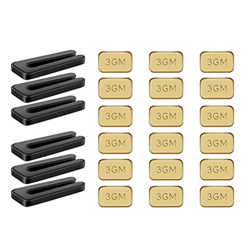 Genérico Kit De De Ventilador De Techo Kit De De Aspas De Ventilador De Alta Calibración Incluye 6 Piezas De Clips De De Ventilador Resistentes Y 18