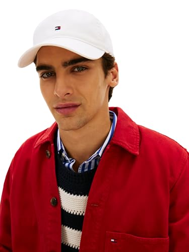 Image of Tommy Hilfiger Men's Cotton 85 Logo Adjustable Baseball Cap