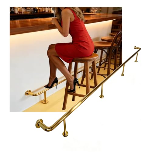 Repose-Pieds de Bar en Acier Inoxydable pour un Îlot de Cuisine Convivial