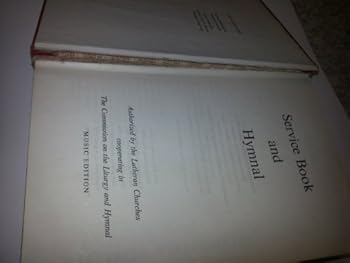 Hardcover Service Book and Hymnal of the Lutheran Church in America Book