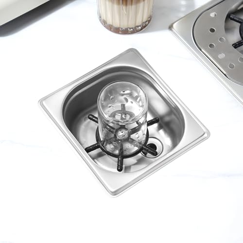 dibtsa pitcher rinser automatic glass cup washer stainless steel coffee milk tea cup cleaner for home kitchen hotel bar restaurant 69x63x26 inch