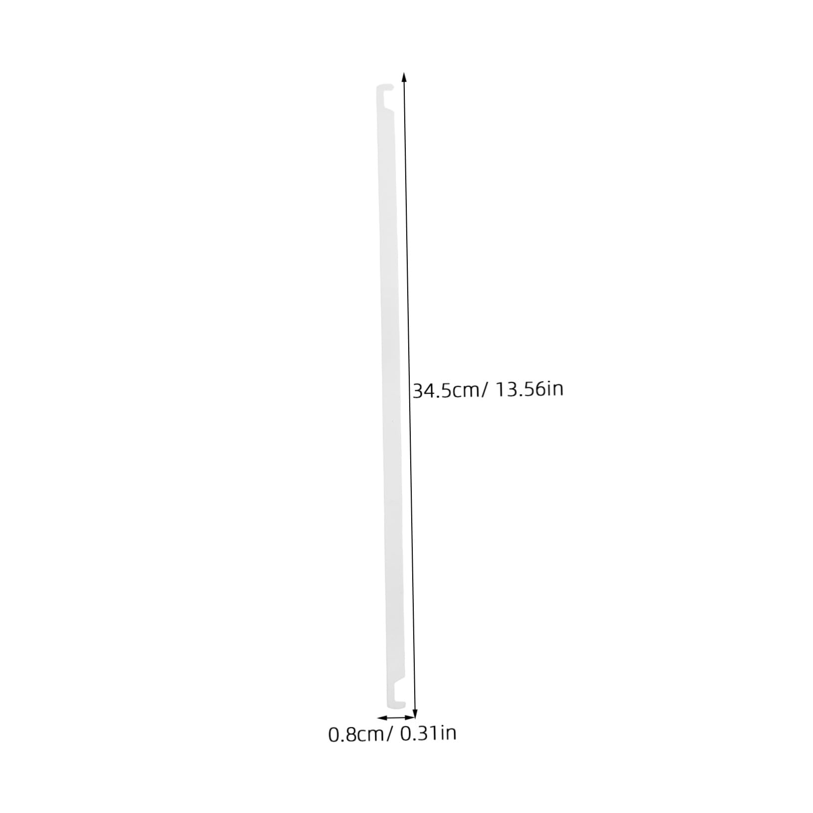 BCOATH 10pcs Metal File Suspension Rods Hanging File Organizer for Office Space Saving Design for Efficient Desk Organization and Aesthetics