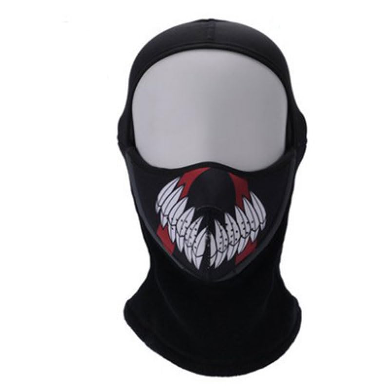 Ski Magnetic Face Mask Guard Windproof Warm Breathable Headgear for Snowboarding and Skiing Single and Double Board Fleece