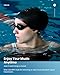Swimming headphones-bone conduction headphones, IP68 waterproof built-in MP3 player 32G memory, underwater swimming headphone, wireless open Earphones Bluetooth 5.4, for running, cycling (black)