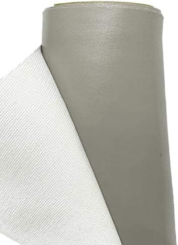 A-Express Faux Leather Fabric Leatherette Vinyl Waterproof Leathercloth Material Clothing Dressmaking Upholstery - 1 Metre 100cm x 140cm Coffee Brown
