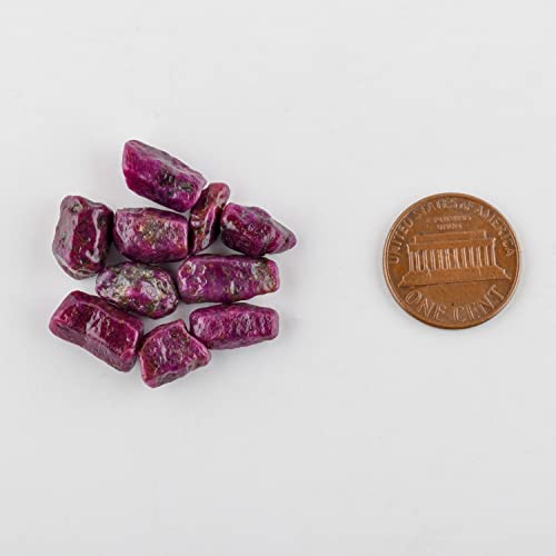 50Carats Natural Raw Ruby Stone, Rough Gemstones And Crystals, Diy Jewelry Making, Reiki & Wicca, Chakra Healing Crystals, Loose Raw Crystals, Wholesale Bulk Lot, July Birthstone, Love Stones #TOP1