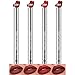 4Pcs Peel Off Lip Liner Set,4Different Shades Long-Lasting Lip Stain,24H Smudge-Proof & Waterproof for Effortless Precision,Non-Fading Nude Matte Color,Full Coverage Lip Tint,Gifts Suitable for Girls