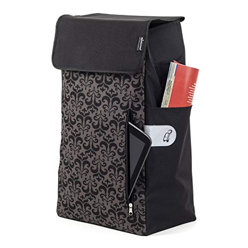 Andersen Shopper Royal mit 3-Speichenrad 25 cm und 43 Liter Tasche Diva schwarz – Bild 7