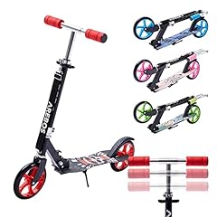 Arebos Cityroller Tretroller Grün Scooter...