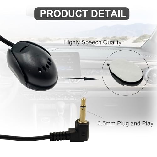 SPTSSWET 3.5mm Car Microphone