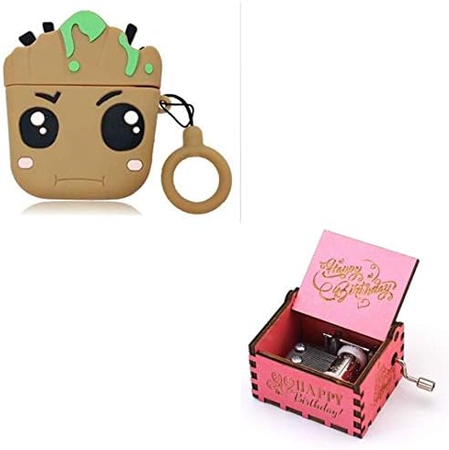Caaju Combo of Happy Birthday Pink with Groot iPod case