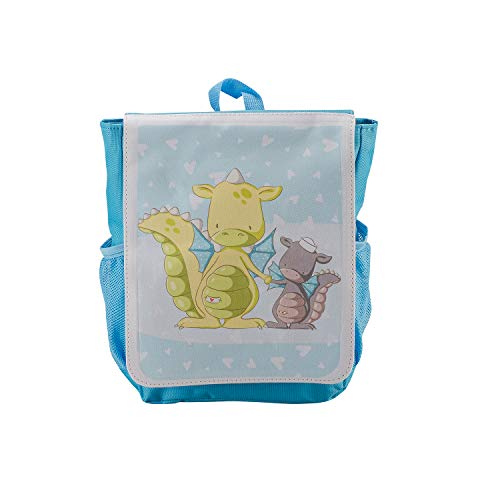 ROTPUNKT4U Meets Emmapünktchen - Kindergarten-Rucksack - Mädchen & Junge - 100% Polyester - Geschenkidee (Drachenpapa) Cover