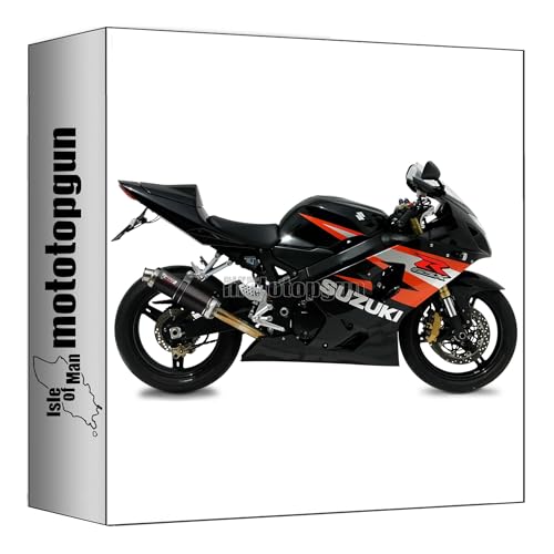 Silencieux Mivv homologue cat-oem GP acier noir pour libérer la puissance de votre GSX-R 600