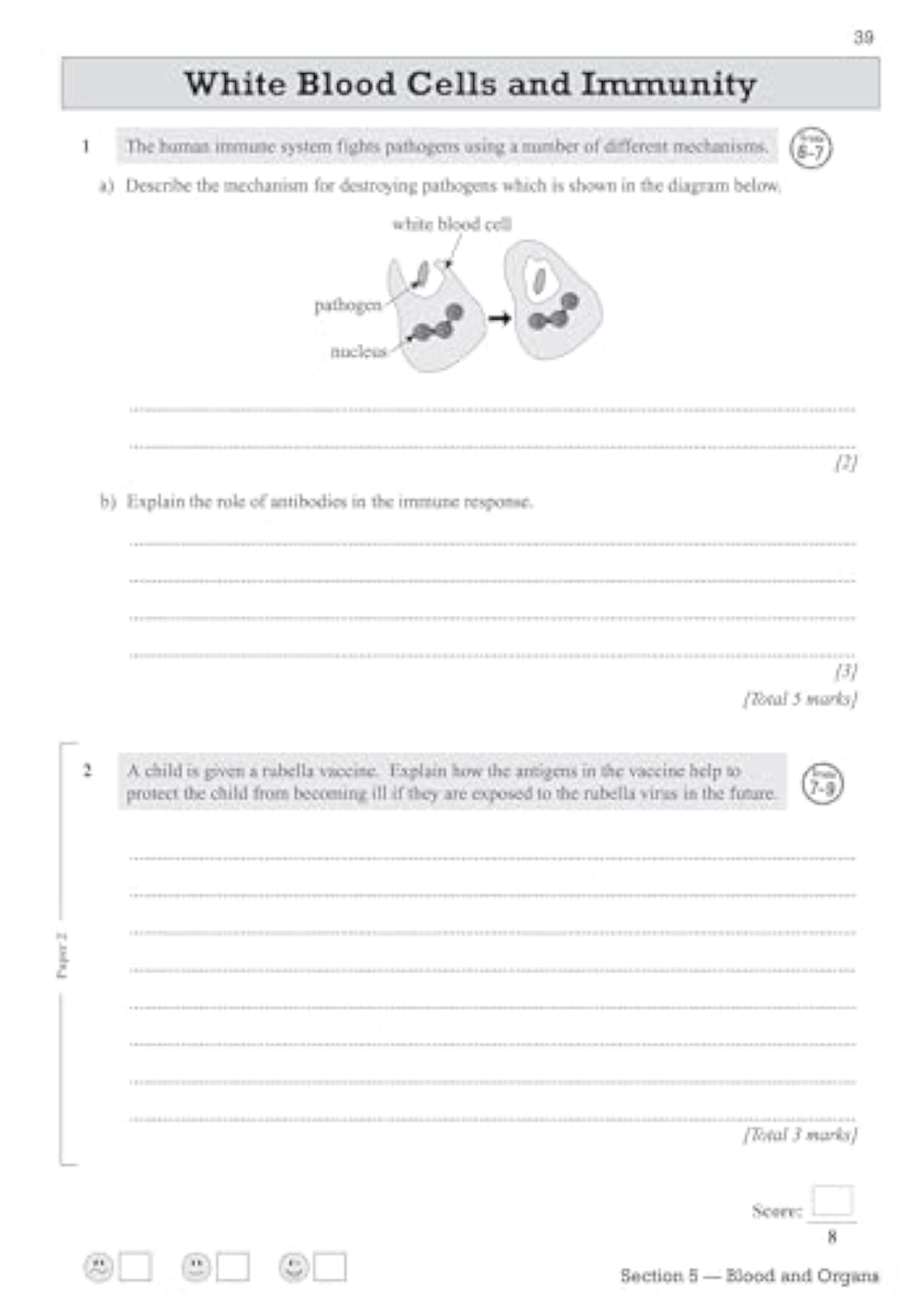9-1 Edexcel International GCSE Biology Exam Practice Workbook