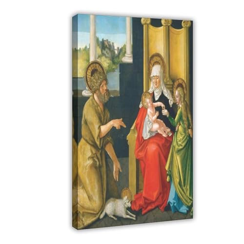 Toile Sainte Anne cadeau idéal sainte patronne femmes au foyer