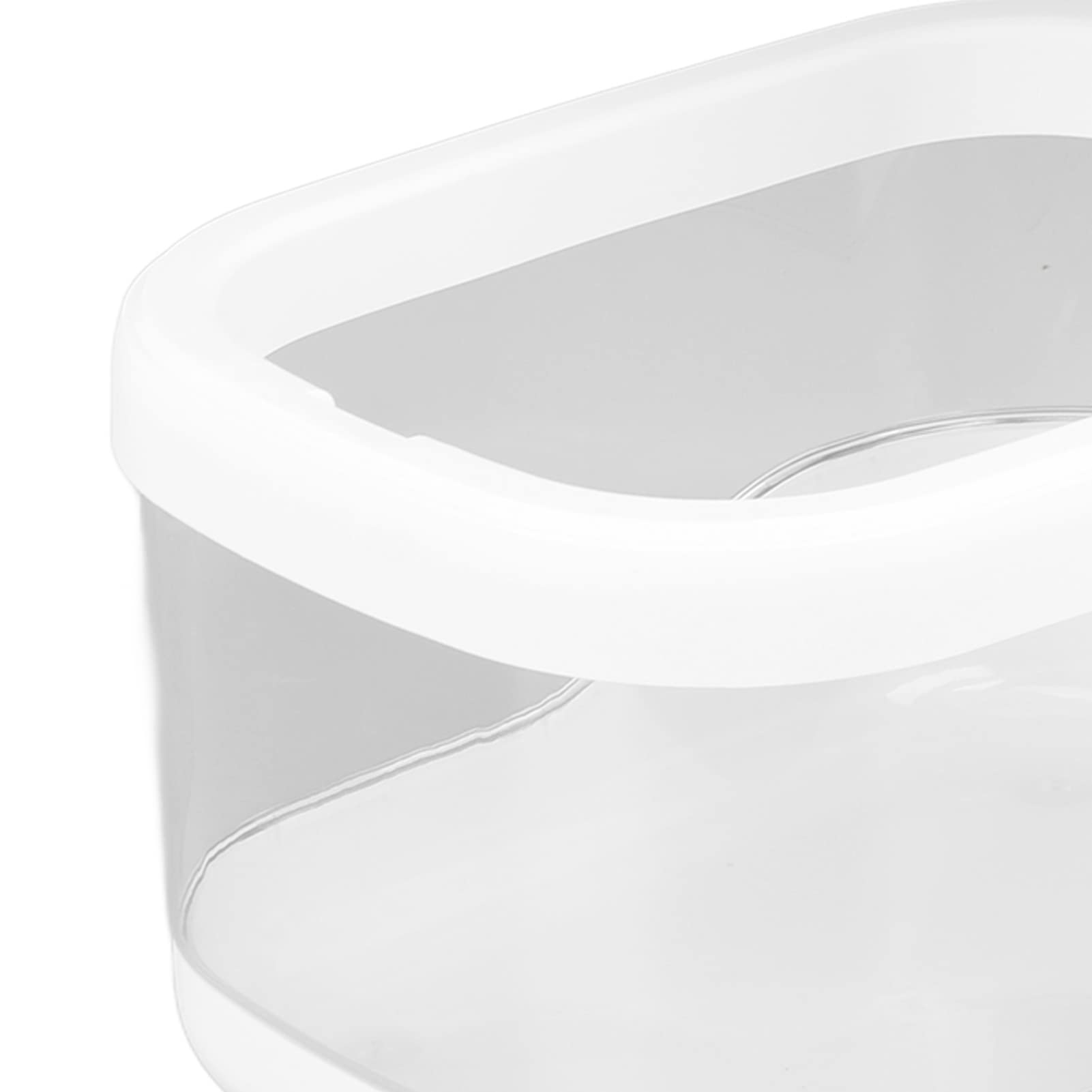 Brrnoo Dispenser di Riso 10 kg con Chiusura Ermetica a Pressione per Conservazione Ottimale in Domestica e Ristorante Contenitore per Cereali ad Alta Capacit