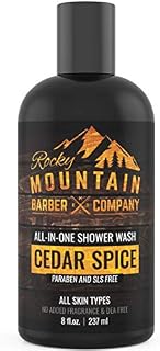 All-in-One Shower Wash for Men – Shampoo, Body Wash, Conditioner, Face Wash