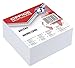 Produktbild Zettelklotz geleimt weiß, 85 x 40 x 85 mm