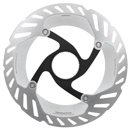 SHIMANO ROTOR FOR DISC BRAKE, RT-CL800, S 160MM, W/LOCK RING (INTERNAL SERRATION)
