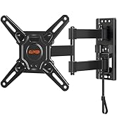 ELIVED RV TV Mount for Camper, Lockable RV TV Wall Mount for Most 13-43 Inch TVs, Full Motion Swi...