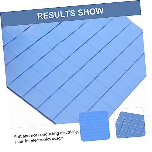 OSALADI 100 Peças Almofada De Silicone Térmica Condutora Almofada De Silicone Dissipador De Calor Co