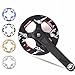 YZZLZH Mountain Bike Chainwheel Guard Covers Aluminum Alloy Bicycles Chainring Guard Bike Crankset Protector Easy to Use Crankset Protector