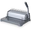 Papierponsbindmachine Heavy Duty 350 pagina’s 21 Rechthoek gat papier kam bindende machine met handvat kantoor…