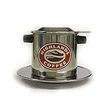 ベトナムコーヒー ステンレス フィルター ドリッパー （箱なし） HIGHLANDS COFFEE ステンレスフィルター