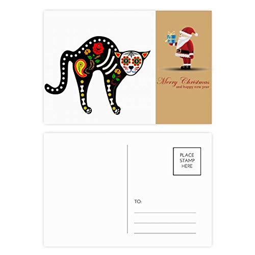 Cartes postales Halloween chat noir pour surprendre vos proches