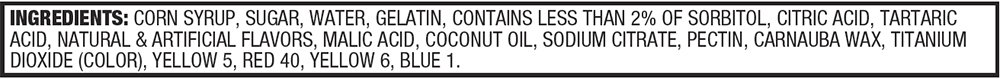 Match-Ems Gummies Candy From Bazooka Assorted Sour & Fruit Flavors, Halloween Bulk, 60.8 Ounce