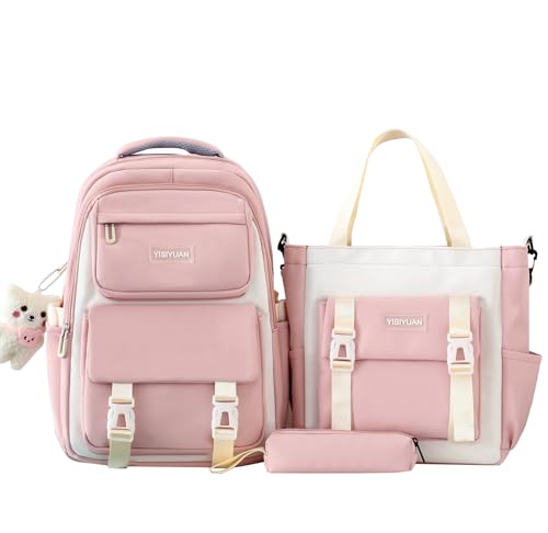 Cartable enfant scolaire fille Amythe rose idéal pour la rentrée en classe de CP et CE