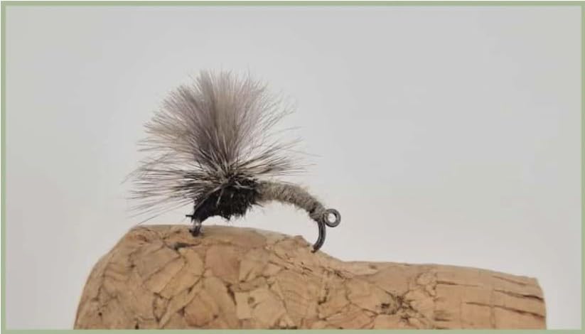 Hares Ear CDC Klink 'n' Dink, choose a size & quantity, fly fishing (6, 10)