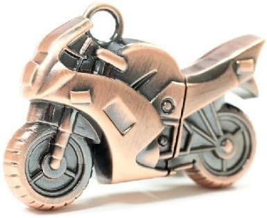 WooTeck 64GB Strong Metal Motorcycle USB Flash Drive Memory Stick