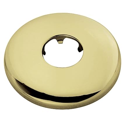 Kingston Brass K150F2 Designer Trimscape Showerscape Shower Arm Flange, Polished Brass