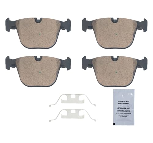Image of HUSCH D919 Rear Ceramic Brake Pads Kit Fit For Bentley Continental 2003-2012, For BMW 1 Series M 2011, For 535i 2008-2010, For 545i 2004-2005, For 645Ci 2004-2005, For Rolls-Royce Phantom 2004-2017