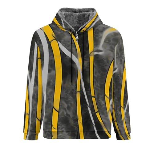 Manteaux thermiques épais et chauds veste zippée contre le froid hivernal homme