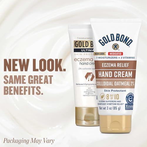 Gold Bond Medicated Eczema Relief Hand Cream, 3 oz, 2% Colloidal Oatmeal Detail