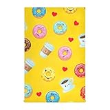 RPLIFE Geschirrtücher mit niedlichem Cartoon-Donuts, für Küche, 71,1 x 45,7 cm, saugfähige...