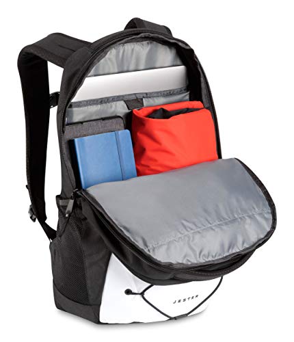 Image of THE NORTH FACE Jester Laptop Backpack, TNF White /TNF Black, One Size