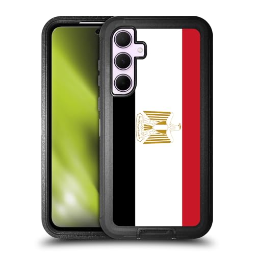 Coque Samsung Galaxy A35 5G Égypte Égyptien Nil Football solide