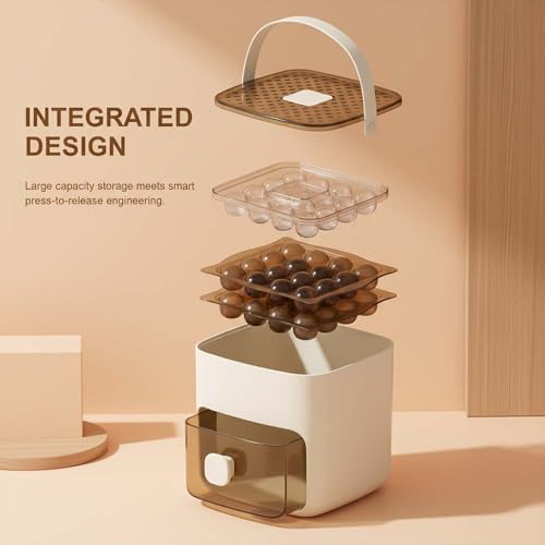 Bandeja para Cubos de Hielo con Tapa y Contenedor SakerPlus miniatura 5