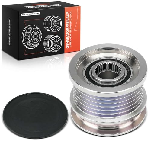 Frankberg Alternator Freewheel Clutch Pulley with 6 grooves Diesel Compatible with Astra J Caravan P10 2.0L Zafira Tourer C P12 2.0L Replace# 55565443