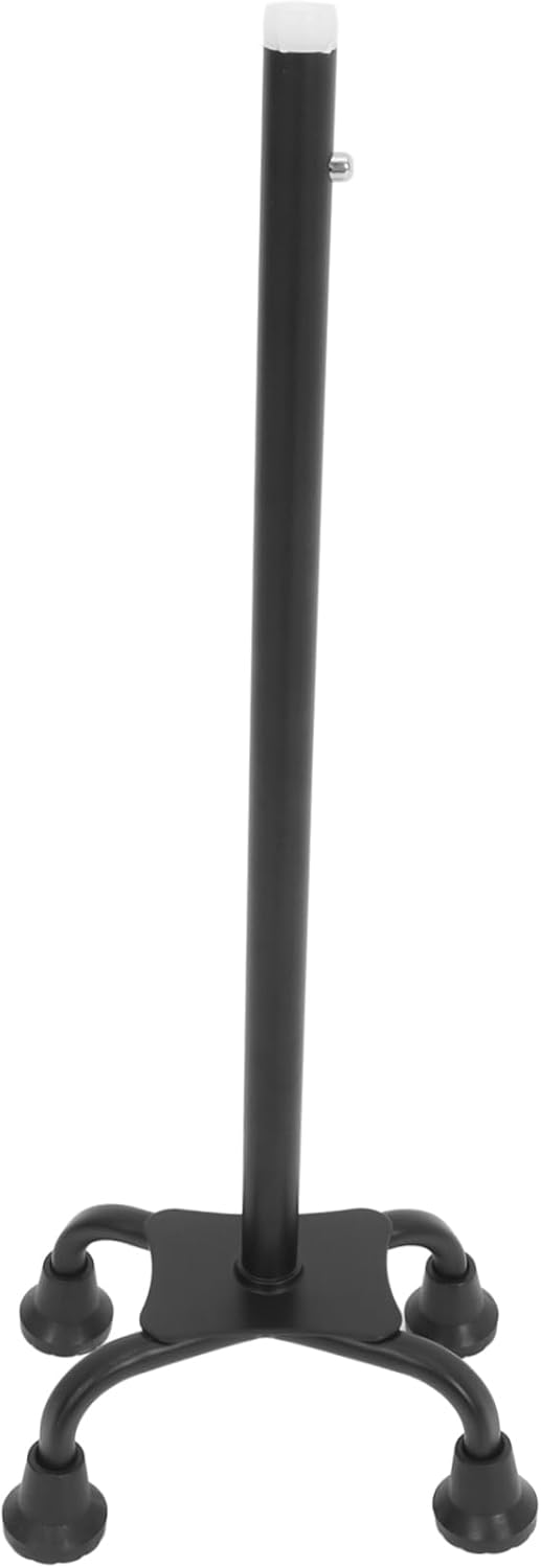 Quad Support Cane Tip Anti-Slip Point Base for Enhanced Stability for Seniors Outdoor Use Easy to Install Replacement for Walking Canes and Hiking Sticks