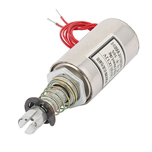 Aexit MQ8-Z15B DC Control electrical 12V 10mm Stroke 3.0kg Push Pull Type Linear Solenoid Electromagnet