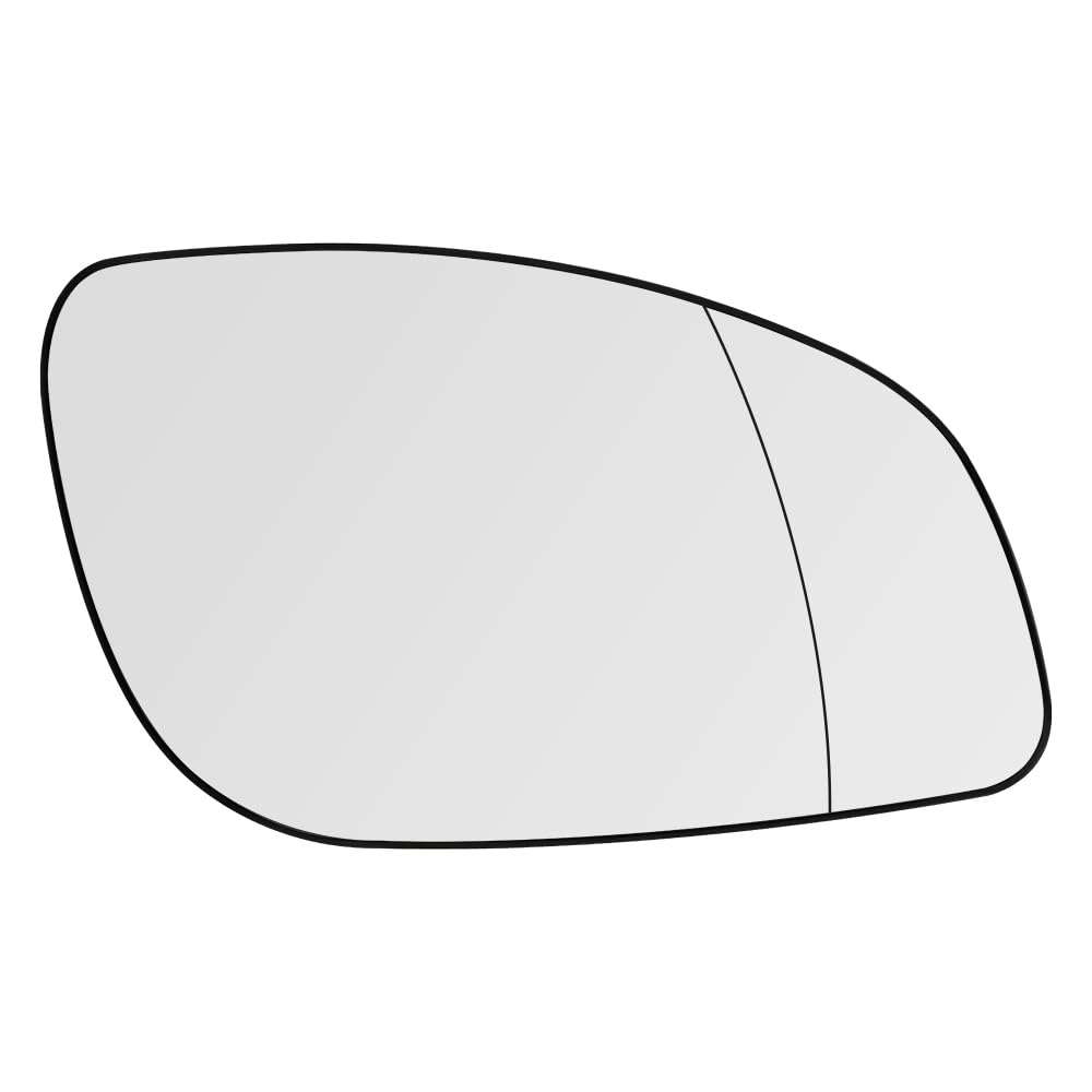 SENZEAL Szkło Lusterka Wstecznego Podgrzewane Prawa do Opel Vectra C 2002-2008 Signum 2003-2008 Lusterko Zewnętrzne Wymiana Szkła 1428700 24438121 (Prawa Strona)