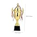 Happyyami Plastic Trophy Cup for First Place Awards for Sports Competitions Party Favors Classroom Rewards Design for Winners of All Ages